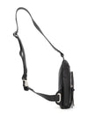 ORB Leather Sling Cross Bag Black - VIVIENNE WESTWOOD - BALAAN 3