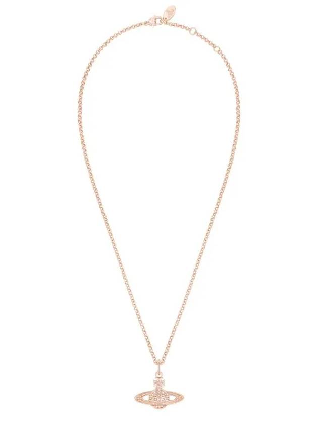 Mini Bas Relief Pendant Necklace Rose Gold - VIVIENNE WESTWOOD - BALAAN 2