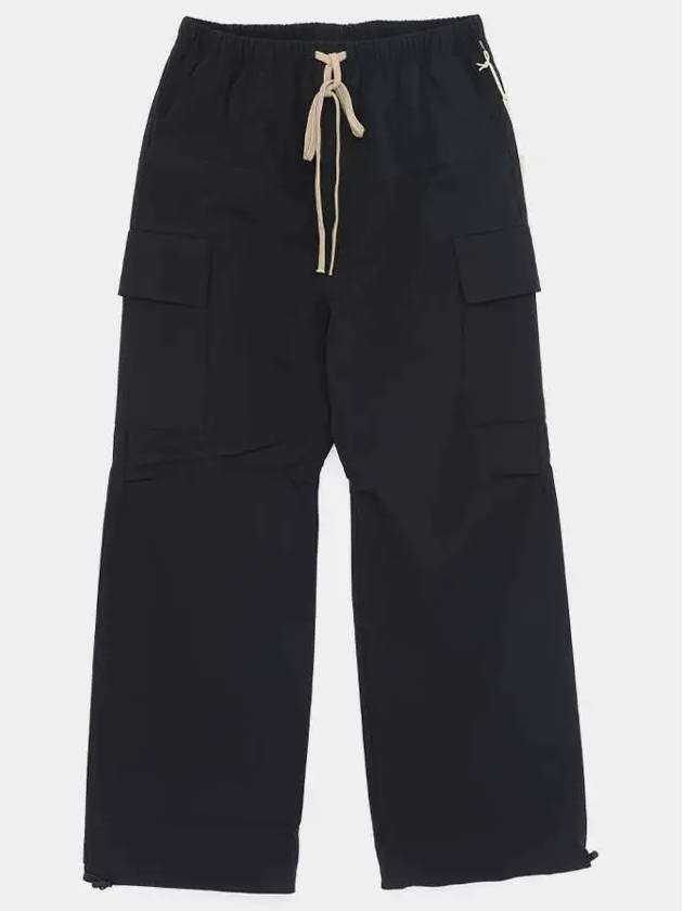 Essential Drawstring Nylon Mix Wide Cargo Men s Pants 130BT244590F - FEAR OF GOD - BALAAN 1