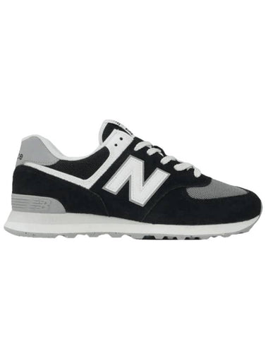 574 Legacy Low Top Sneakers Black - NEW BALANCE - BALAAN 1