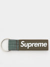 Strap Logo Ripstop Keychain Men s Common Keyring RN101837 WO CAMO - SUPREME - BALAAN 2