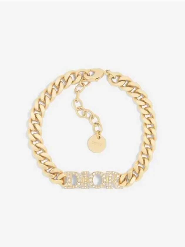 Revolution Crystals Bracelet Gold - DIOR - BALAAN 2