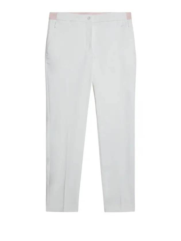 Women's Elle Stretch Straight Pants White - J.LINDEBERG - BALAAN 1