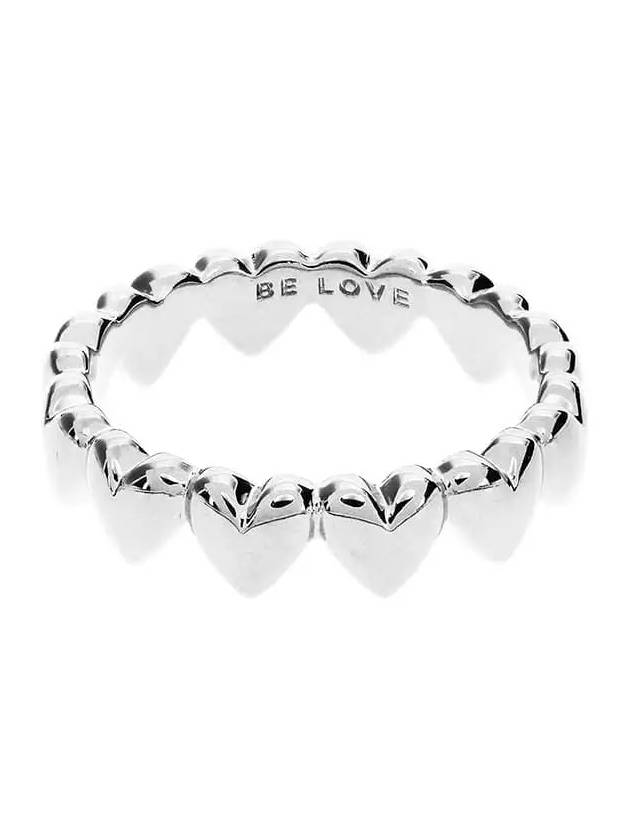 Row Of Heart Ring Silver - PANDORA - BALAAN 2