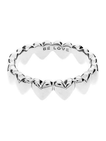 Row Of Heart Ring Silver - PANDORA - BALAAN 2