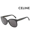 Sunglasses CL40164F 01A Round Acetate Men Women - CELINE - BALAAN 2