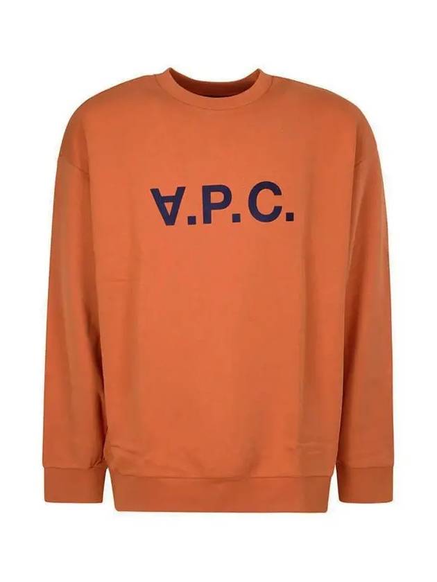 Eliot Logo Sweatshirt Brick Red - A.P.C. - BALAAN 3