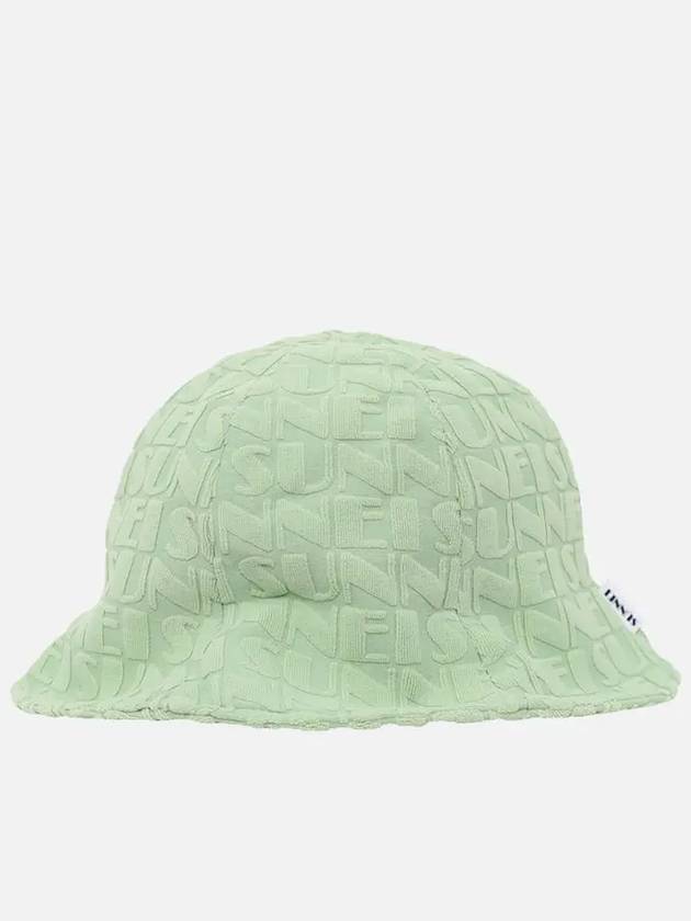 Reversible Bucket Hat Sage Green CACCXSAC019PLY0157432 - SUNNEI - BALAAN 4