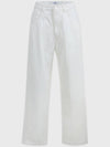 Brilliant Classic Denim Pants Ivory - MICANE - BALAAN 8