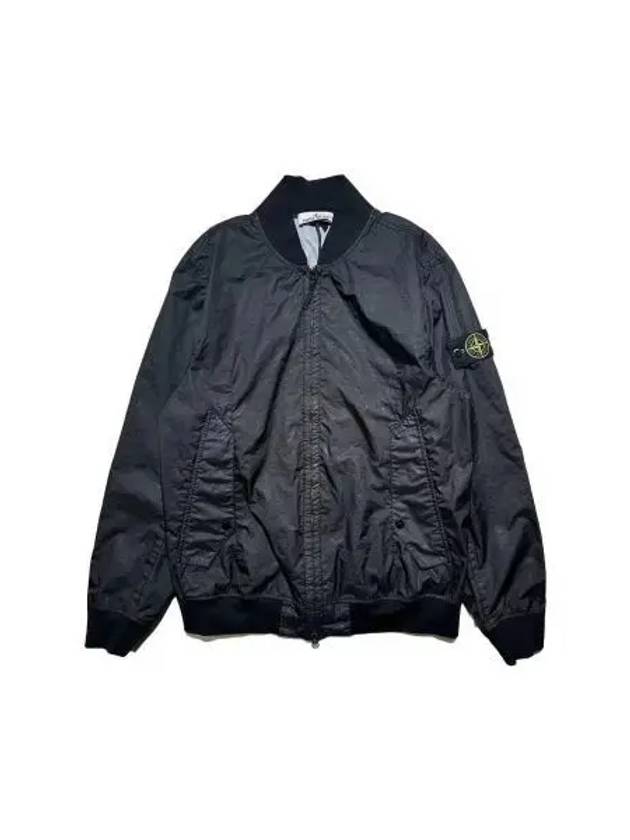 Membrana 3L TC Bomber Jacket Black - STONE ISLAND - BALAAN 2