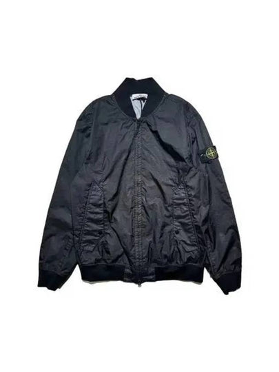 Membrana 3L TC Bomber Jacket Black - STONE ISLAND - BALAAN 2