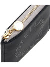 Logo Zipper Card Wallet Black - STELLA MCCARTNEY - BALAAN 8