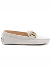 Women's Kate  Gommino Driving Shoes Off White - TOD'S - BALAAN 2