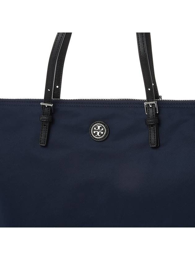 Virginia Nylon Tote Bag Navy - TORY BURCH - BALAAN 8