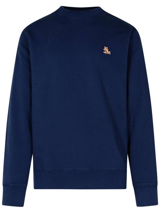 Chillax Patch Regular Sweatshirt Eclipse Blue - MAISON KITSUNE - BALAAN 2