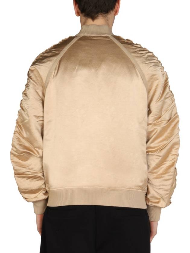 satin bomber jacket gold - DIESEL - BALAAN 4