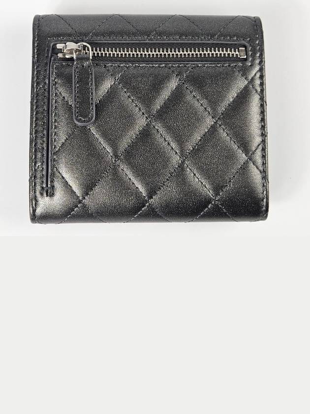 Classic Small Flap Lambskin Dark Silver AP0231 B10231 NN014 - CHANEL - BALAAN 3