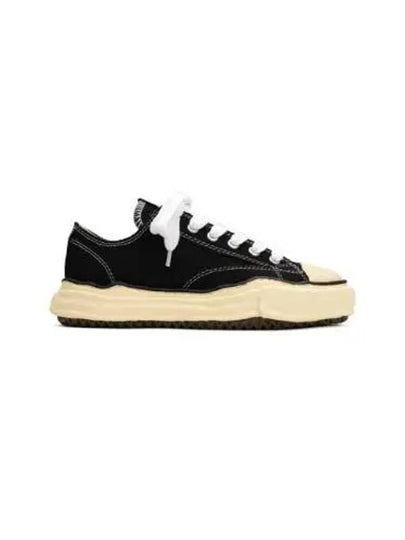 Peterson VL OG Sole Canvas Low Top Sneakers Black - MIHARA YASUHIRO - BALAAN 2