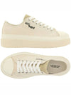 Austin Logo Print Platform Low Top Sneakers Ecru - ISABEL MARANT - BALAAN 2