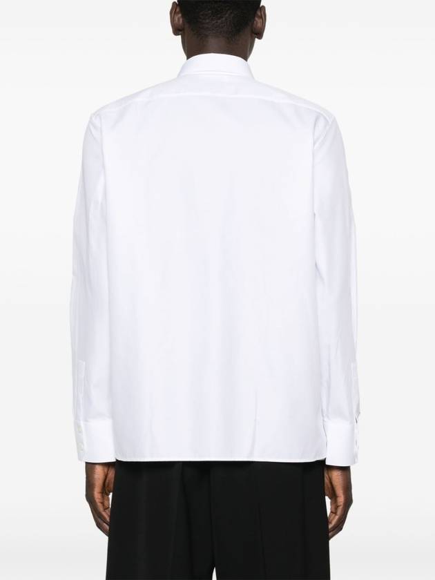 SAINT LAURENT CHEMISE COL UNIVERSITE POPELIN - SAINT LAURENT - BALAAN 4