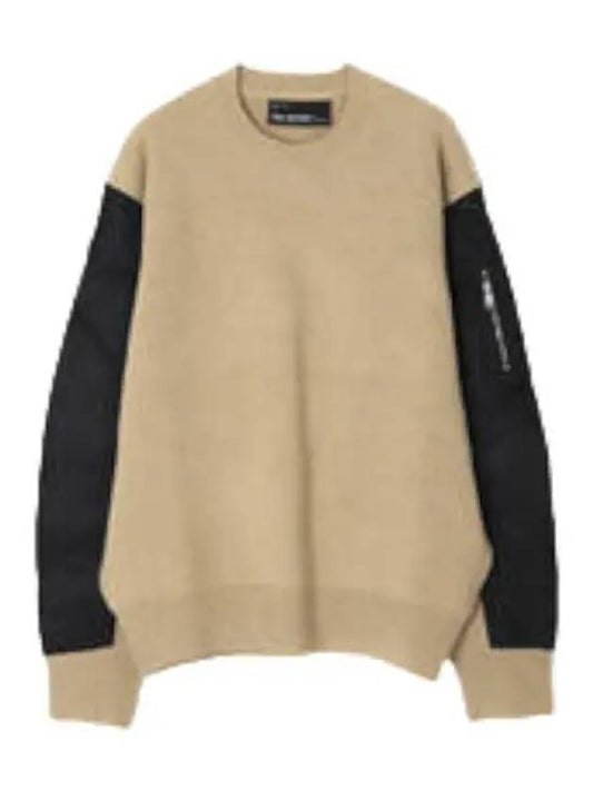 Hybrid Nylon Sleeve Sweater Men s Knit - NEIL BARRETT - BALAAN 1