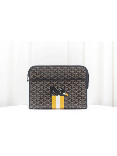 Juvence Clutch GM Macage Men s Pouch Black JOUVENGMLTY01CL01P - GOYARD - BALAAN 1