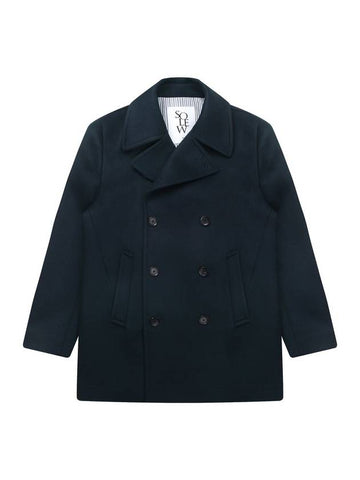 Men's 9010 Cashmere Peacoat Blue SW22ICO10BL - SOLEW - BALAAN 1