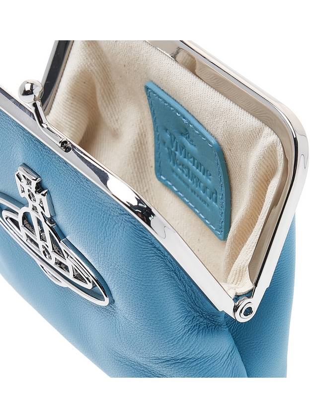 Nappa Thin Line Prime Perth Coin Wallet Blue - VIVIENNE WESTWOOD - BALAAN 9