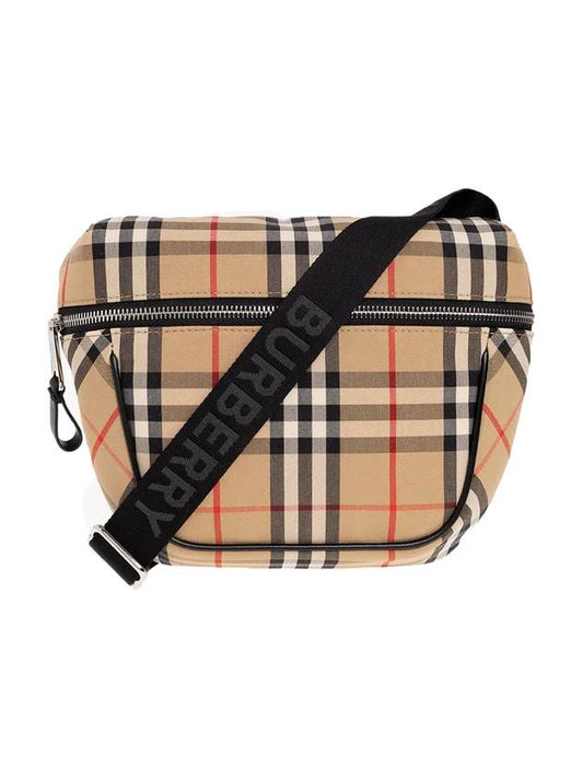 Arch Vintage Check Cross Bag Beige - BURBERRY - BALAAN 1