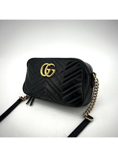 GG Marmont Matelasse Small Shoulder Bag 447632 - GUCCI - BALAAN 2