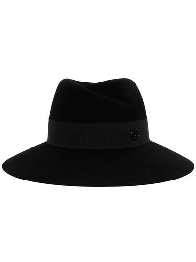 Virginie Wool Felt Fedora Black - MAISON MICHEL PARIS - BALAAN 2