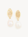 Darcey Lace Drop Earrings Gold - CHLOE - BALAAN 2