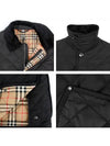 Quilted Thermoregulated Barn Jacket Black - BURBERRY - BALAAN 6