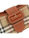 Buckle Strap Check Sling Shoulder Bag Beige - BURBERRY - BALAAN 8