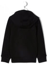 Kids Double Logo Hooded Zip up Black H25260 09B - GIVENCHY - BALAAN 3