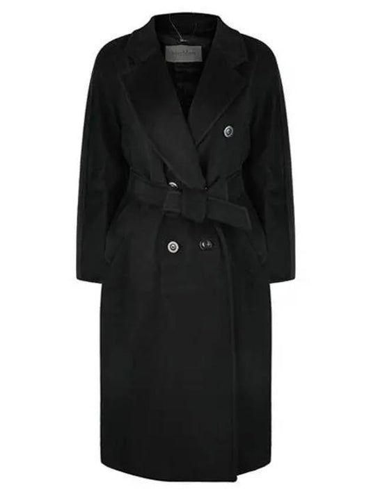 Madame Wool Double Coat Black - MAX MARA - BALAAN 2