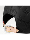 Monogram Shadow Leather Cap Black - LOUIS VUITTON - BALAAN 4