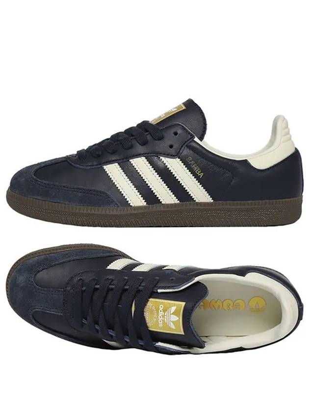 Samba OG Low-Top Sneakers Navy - ADIDAS - BALAAN 7