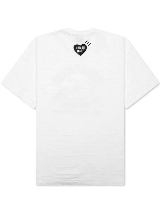 (HUMAN MADE) GRAPHIC T-SHIRT 14 - HM27TE014 WHITE - HUMAN MADE - BALAAN 2