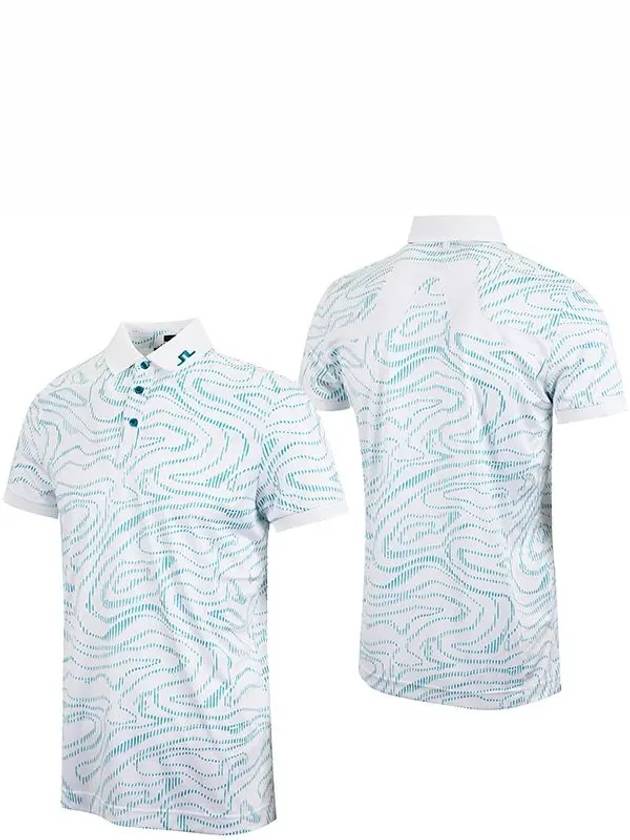 Genuine Men s KV Regular Fit Print Golf Polo GMJT05563 O452 - J.LINDEBERG - BALAAN 3