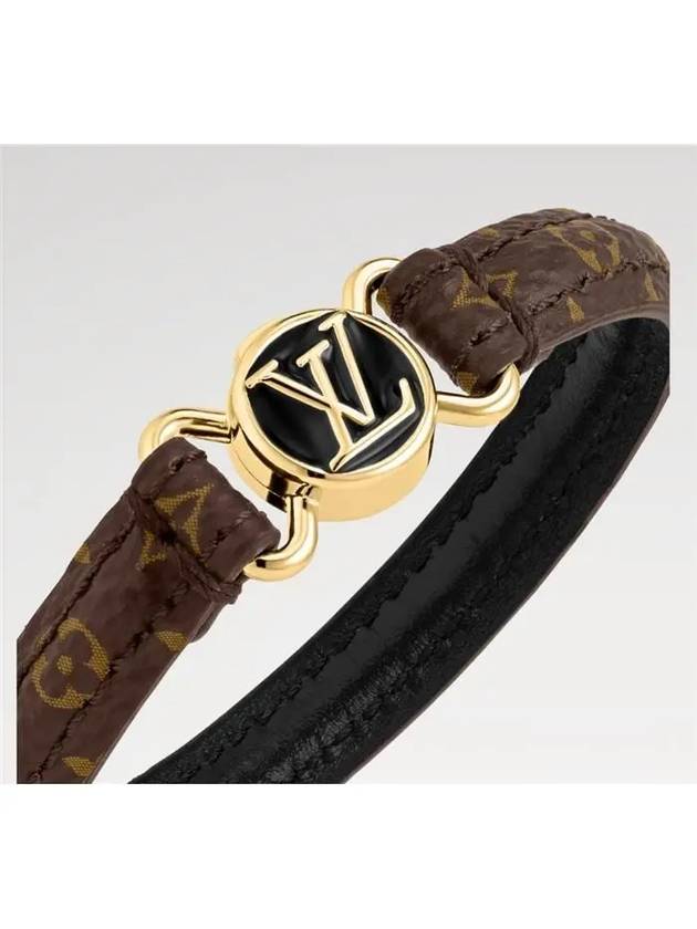 LV Clic It Bracelet Gold Brown - LOUIS VUITTON - BALAAN 2