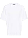 Le Typo Cotton Short Sleeve T-shirt White - JACQUEMUS - BALAAN 4