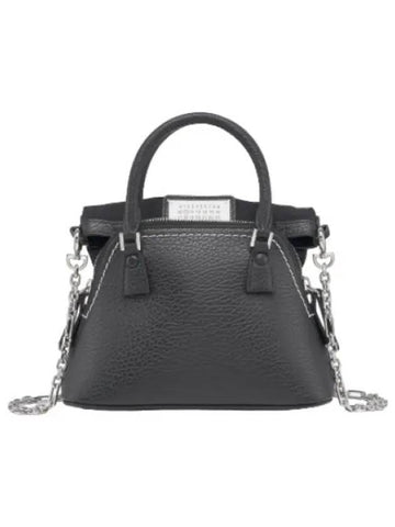 micro tote bag black handbag - MAISON MARGIELA - BALAAN 1