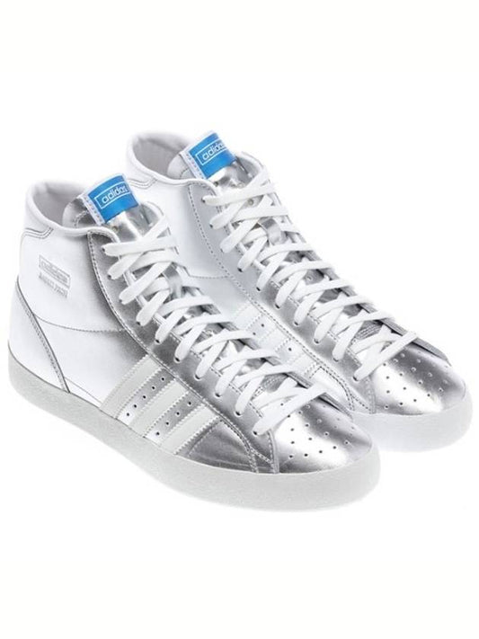 Basket ProfiOG High Top Sneakers Metallic Silver - ADIDAS - BALAAN.