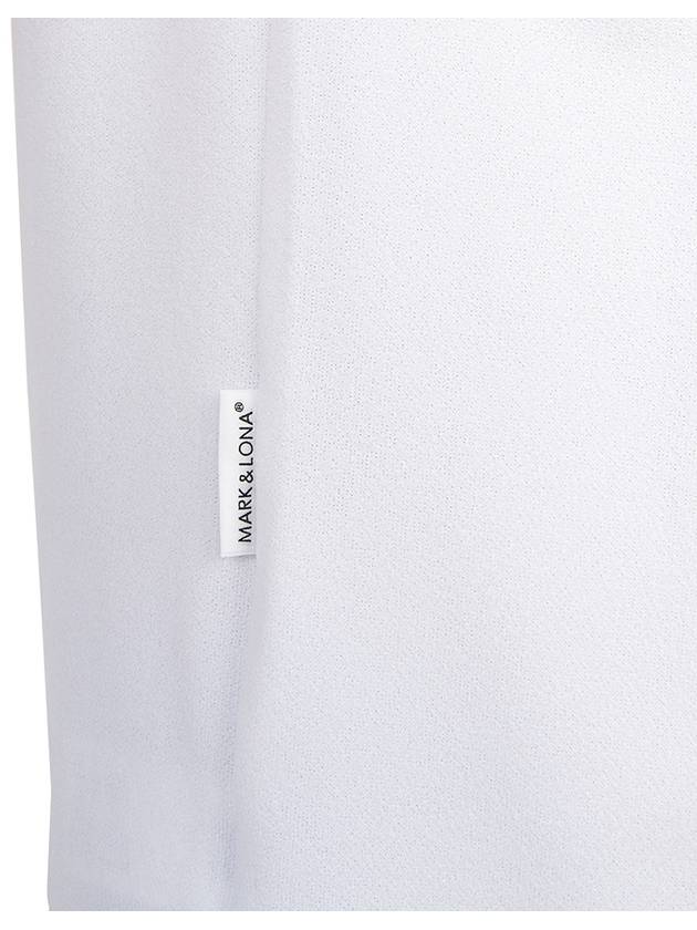 Golf Wear Men s Collar Short Sleeve T Shirt MLM 3B AP09 WHITE - MARK & LONA - BALAAN 10