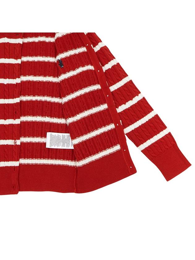 Kids Cardigan 312925609001 RED - POLO RALPH LAUREN - BALAAN 6