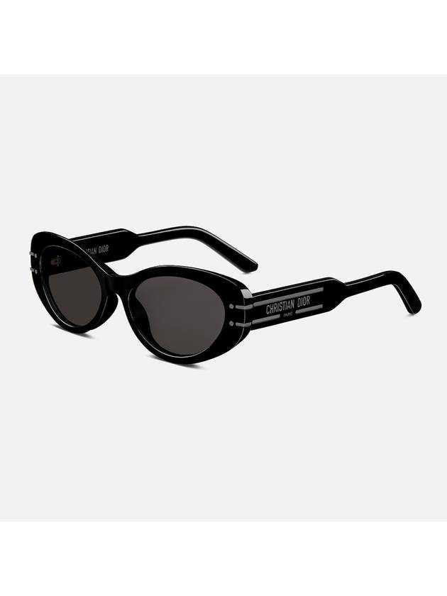 Eyewear Logo Signature B8U Sunglasses Black - DIOR - BALAAN 2