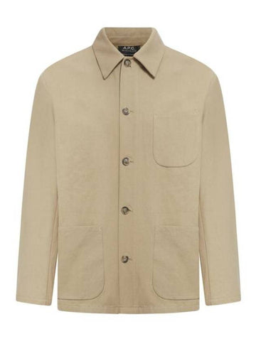 Jacket COGXTH02916BAA BEIGE NUDE NEUTRALS - A.P.C. - BALAAN 1