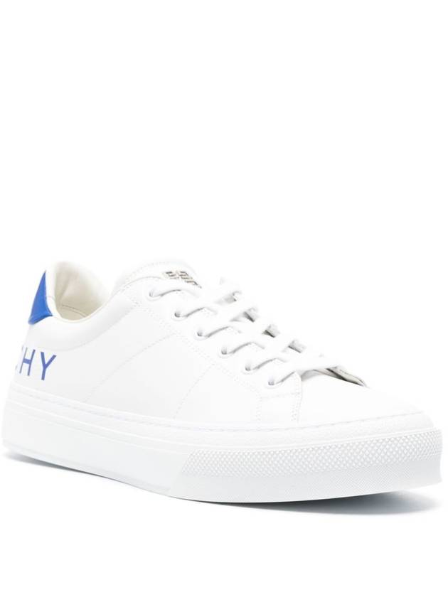 City Sport Leather Low Top Sneakers White - GIVENCHY - BALAAN 3