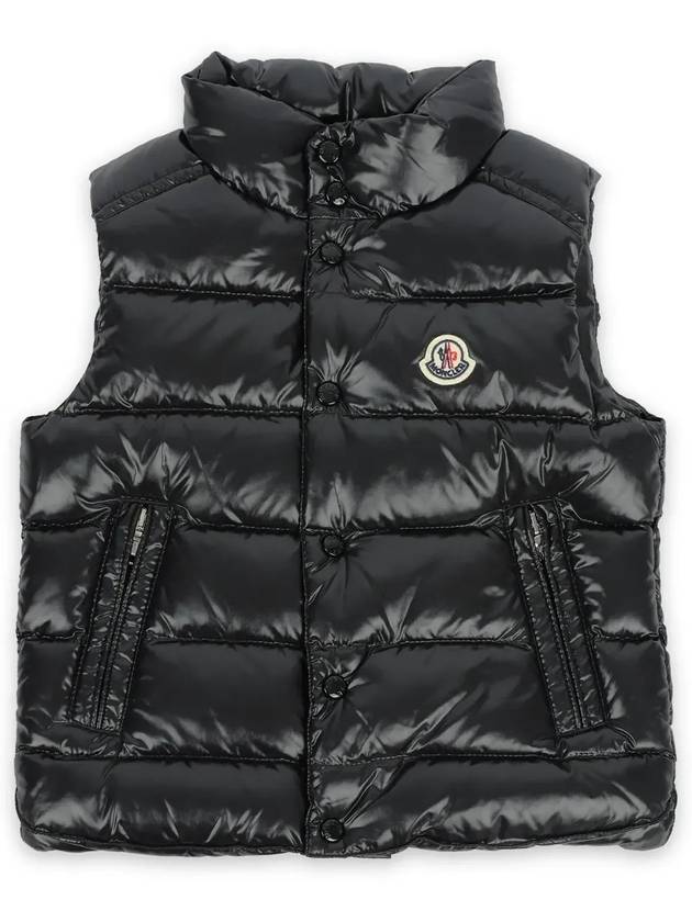 Kids TIB Logo Patch Padded Vest Black 1A12620 68950 999 8 10A - MONCLER - BALAAN 3